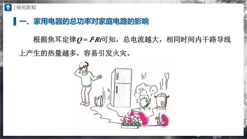 人教版物理九年级全册 19.2 家庭电路电流过大的原因 课件+教案+练习+导学案04