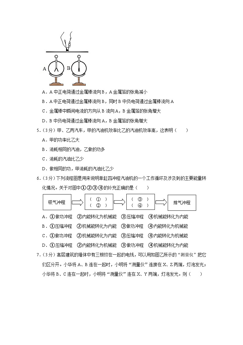 2022-2023学年度广东省佛山市南海区平洲第二中学九年级上学期第一次月考物理试题第2页