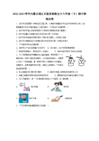 内蒙古通辽市霍林郭勒市第五中学2022-2023学年八年级下学期期中物理试卷