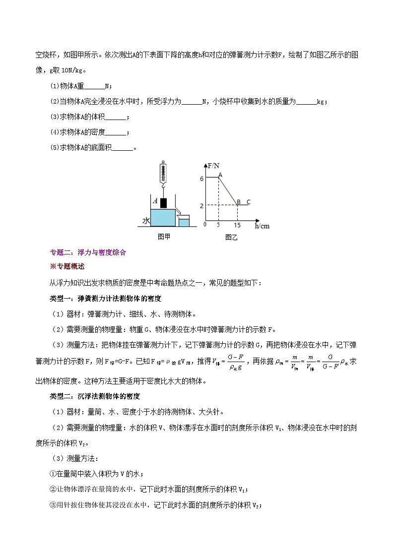 【同步讲义】人教版物理八年级下册-第十章 浮力 讲义03