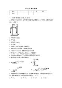 【同步讲义】苏科版物理八年级下册--第九章 单元检测试卷- 讲义