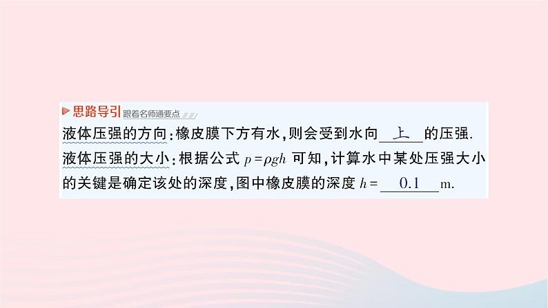 2023八年级物理下册第八章压强第二节科学探究液体的压强作业课件新版沪科版第8页