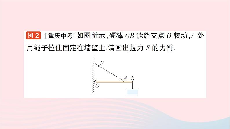 2023八年级物理下册第十章机械与人第一节科学探究杠杆的平衡条件作业课件新版沪科版05