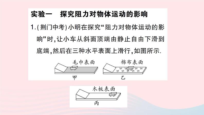 2023八年级物理下册期末复习二实验题作业课件新版沪科版第2页
