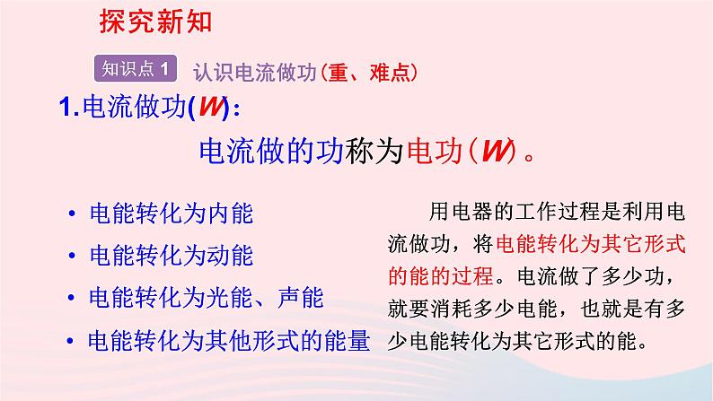 2023九年级物理全册第十六章电流做功与电功率第一节电流做功教学课件新版沪科版08