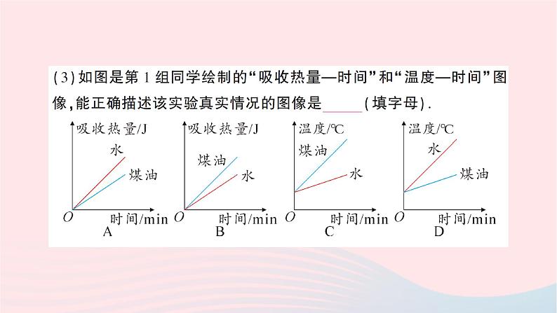 2023九年级物理全册第十三章内能与热机第二节科学探究：物质的比热容作业课件新版沪科版04