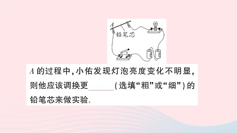 2023九年级物理全册第十五章探究电路第一节电阻和变阻器第2课时变阻器作业课件新版沪科版06