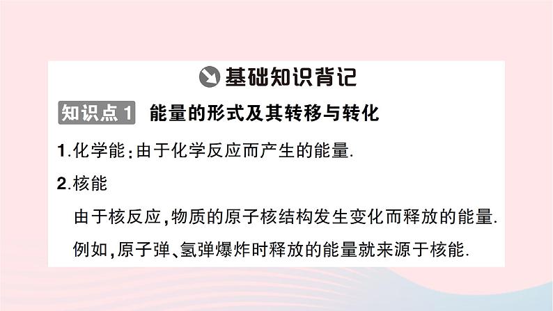 2023九年级物理全册第二十章能源材料与社会作业课件新版沪科版02