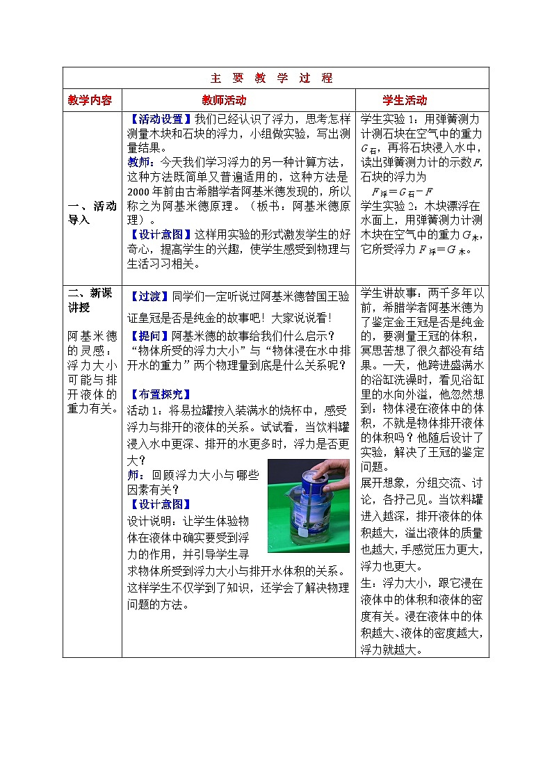 《第2节 阿基米德原理》教学设计1-八年级物理下册【人教版】02