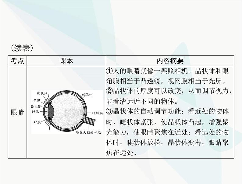 中考物理总复习第五章透镜及其应用课件第8页