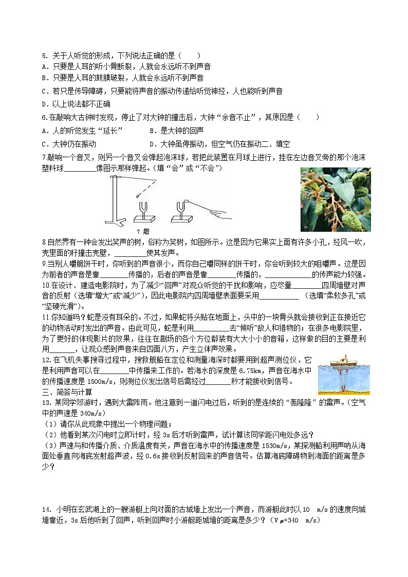 6.声音的产生与传播 知识讲解第3页