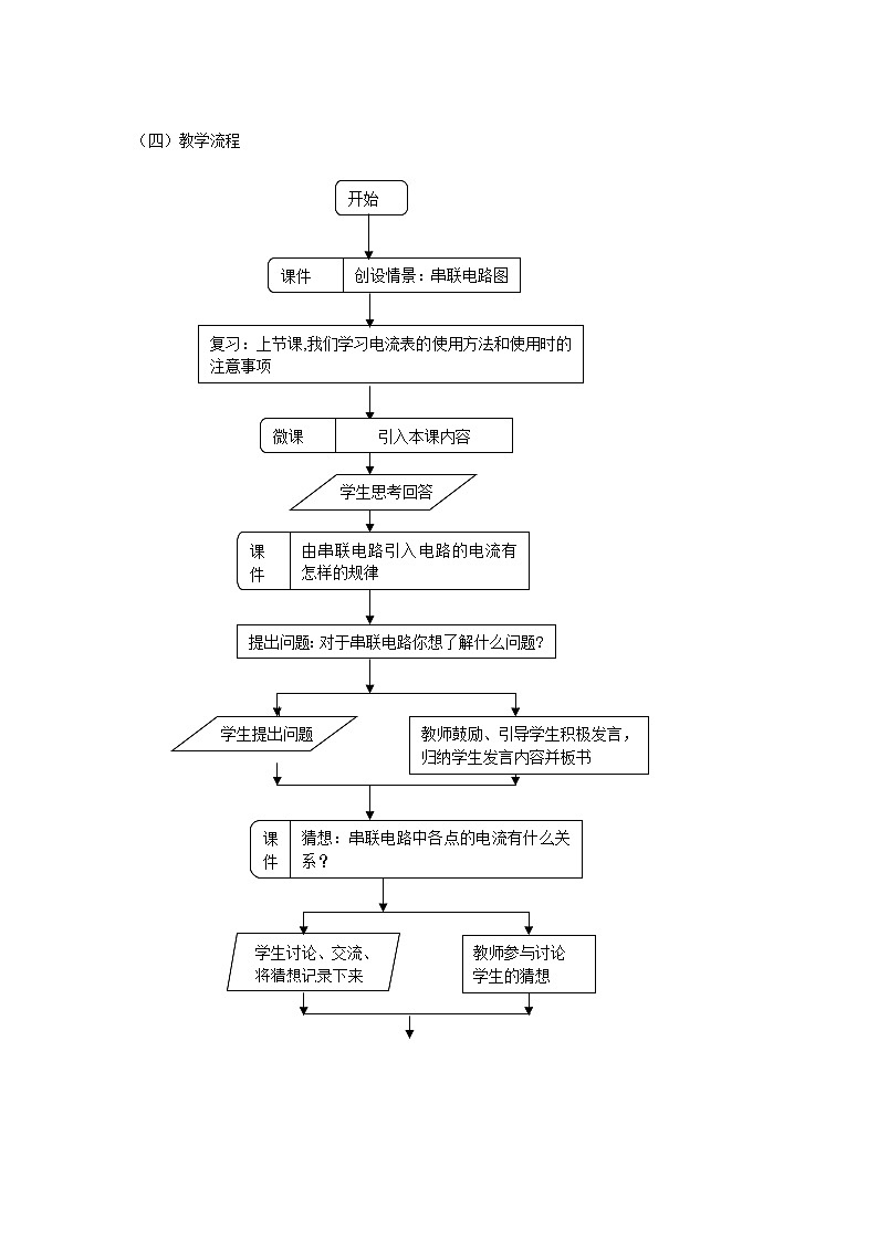《第5节 串、并联电路中电流的规律》教学设计1-九年级物理全一册【人教版】02