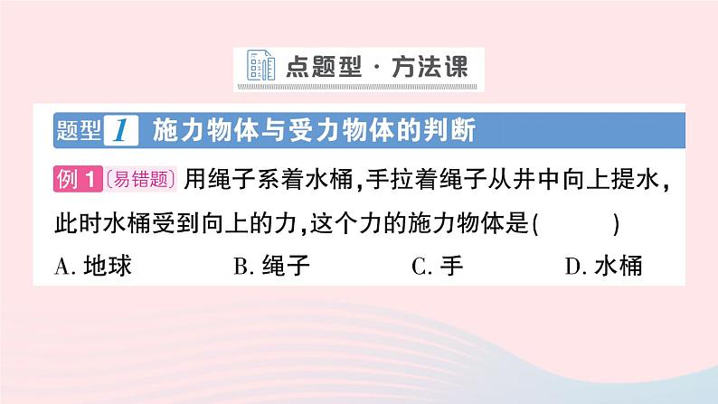 2023八年级物理下册第七章力第1节力作业课件新版教科版07