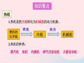 2023九年级物理上册第二章改变世界的热机章末复习上课课件新版教科版