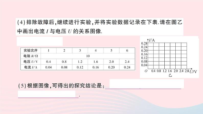 2023九年级物理上册第五章欧姆定律第1节欧姆定律作业课件新版教科版第6页