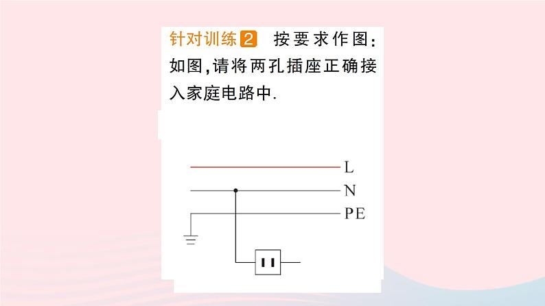 2023九年级物理下册第九章家庭用电第1节家用电器第2节家电路作业课件新版教科版06