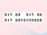 2023九年級物理下冊第十一章物理學(xué)與能源技術(shù)第3節(jié)能源第4節(jié)核能第5節(jié)能源開發(fā)與可持續(xù)發(fā)展作業(yè)課件新版教科版