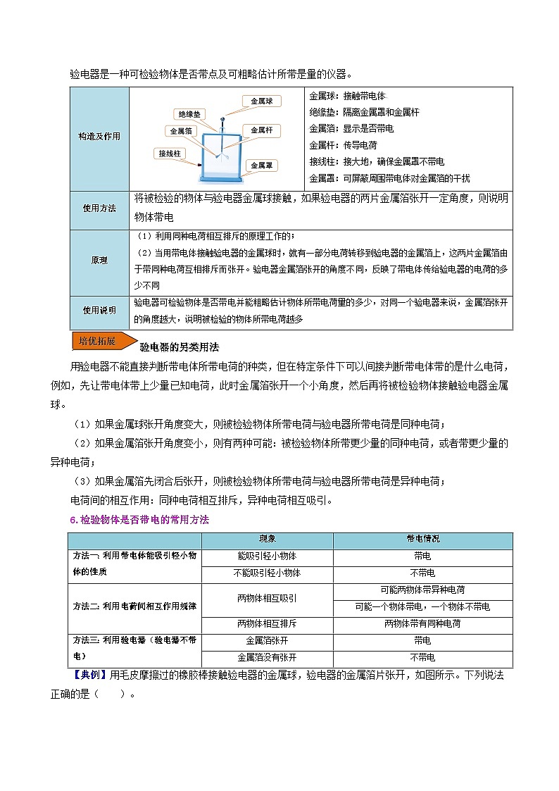 15.1 两种电荷-九年级物理全册同步精品讲义+试卷（人教版）03