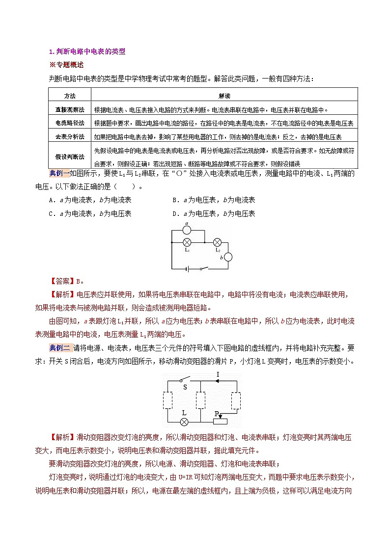 16.5 第十六章 电压和电阻复习总结-九年级物理全册同步精品讲义+试卷（人教版）02