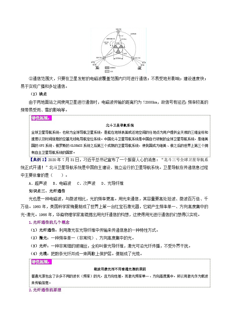 21.4 越来越宽的信息之路-九年级物理全册同步精品讲义+试卷（人教版）03