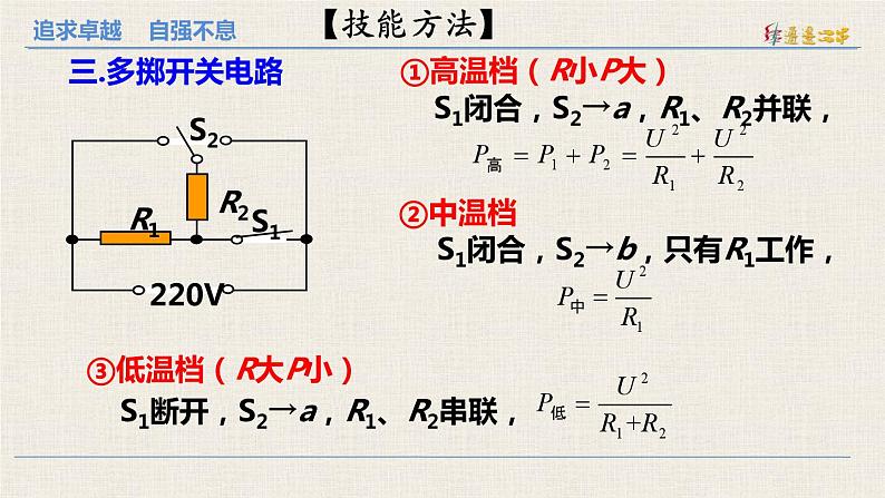 中考物理复习+图象信息+多挡位 电热综合计算课件PPT05