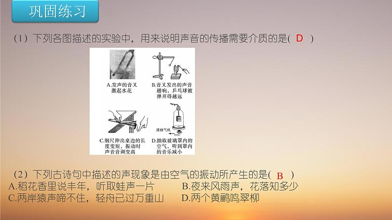 中考物理复习梳理 2--声现象课件PPT第5页