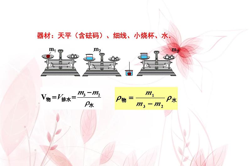 中考物理一轮复习---特殊方法测密度课件PPT08