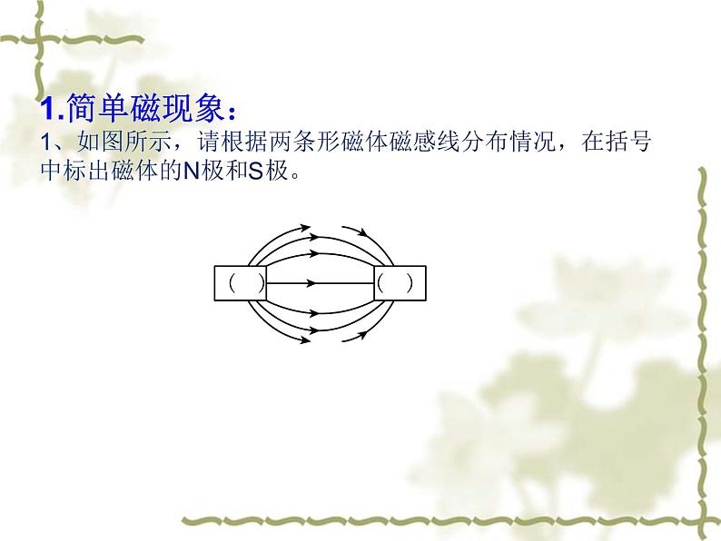 中招物理一轮复习备考：电磁学作图专练课件PPT第2页