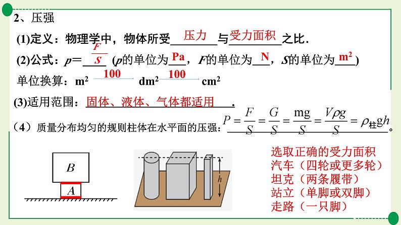 中考物理第一轮复习课件--压强第3页