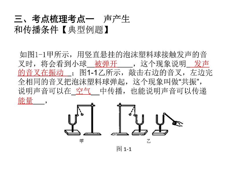 中考物理复习 声现象 课件05