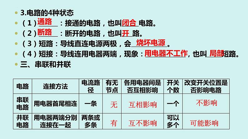 中考物理一轮复习 第十五章 电流和电路课件PPT03