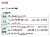 中考物理一轮复习课件：声现象
