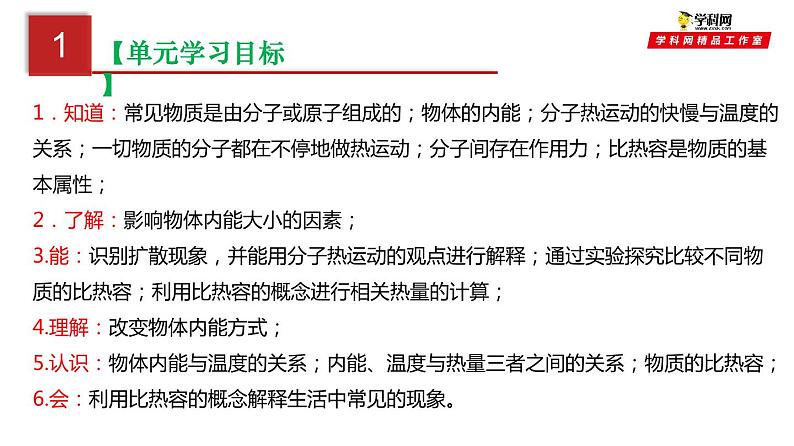 第十三单元  内能【复习课件】-中考物理一轮大单元复习第3页