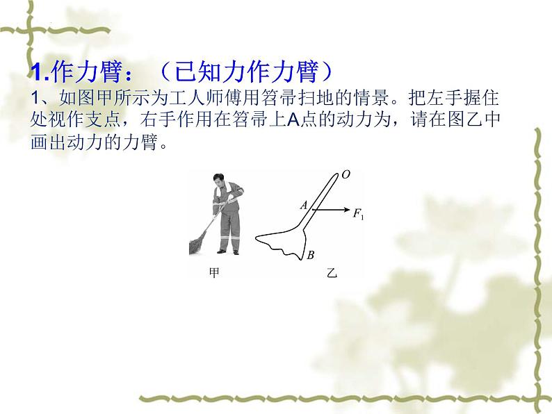 中考物理一轮复习备考：力学作图专练（3）杠杆滑轮课件PPT第2页