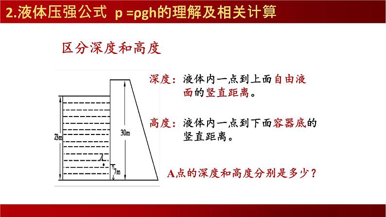 中考物理 第八讲 液体压强课件PPT第8页