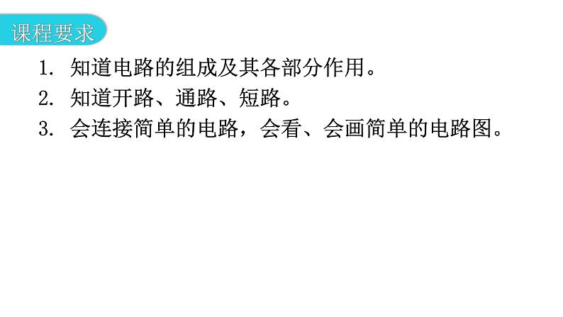 粤教沪科版九年级物理上册第十三章探究简单的电路13-2电路的组成和连接方式第1课时电路的组成教学课件第3页