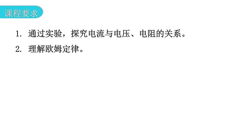 粤教沪科版九年级物理上册第十四章探究欧姆定律14-2探究欧姆定律--第1课时探究电流与电压、电阻的关系教学课件03