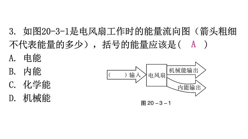 粤教沪科版九年级物理下册第二十章能源与能量守恒定律20-3能的转化与能量守恒20-4能源、环境与可持续发展教学课件07