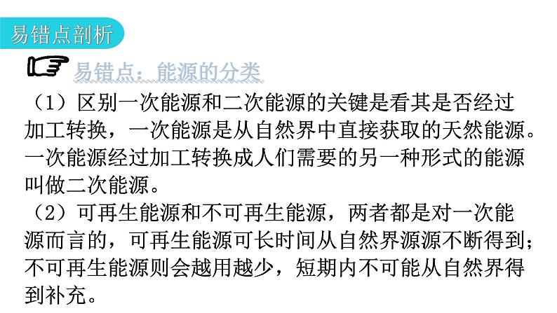 粤教沪科版九年级物理章末复习下册第二十章能源与能量守恒定律课件04