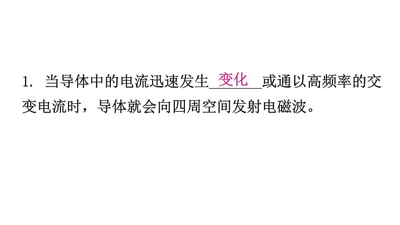 粤教沪科版九年级物理下册第十九章电磁波与信息时代课件第2页