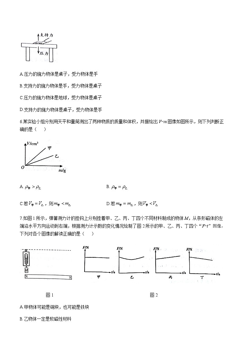 四川省达州市渠县渠县东安雄才学校2022-2023学年九年级下学期4月期中物理试题第2页