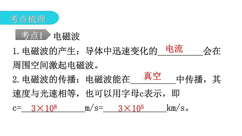 人教版中考物理复习第二十一章信息的传递第二十二章能源与可持续发展教学课件06