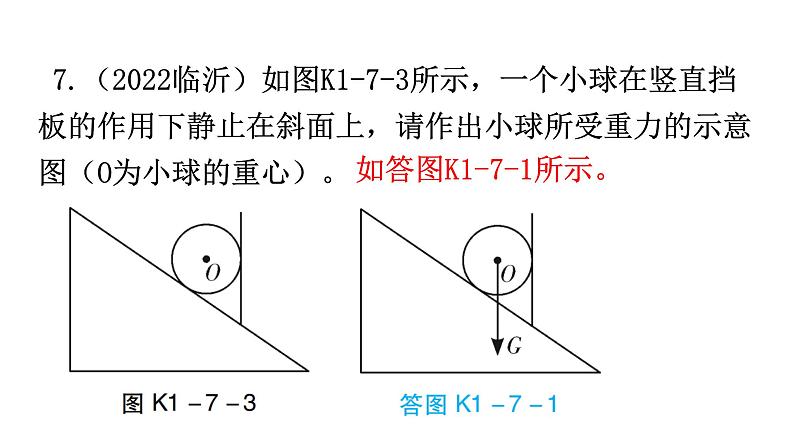 人教版中考物理复习第七章力课件08