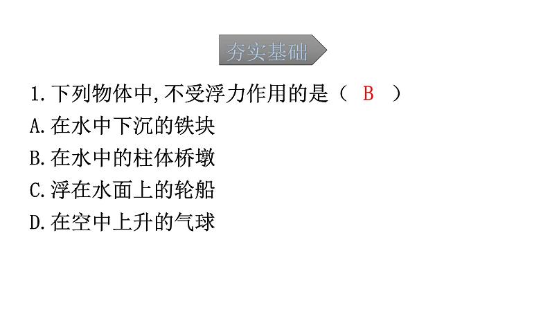 人教版中考物理复习第十章浮力课件第2页