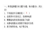 人教版中考物理复习阶段训练卷五课件