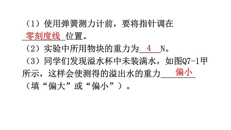 人教版中考物理复习趋势7创新型实验题优化专题课件第3页