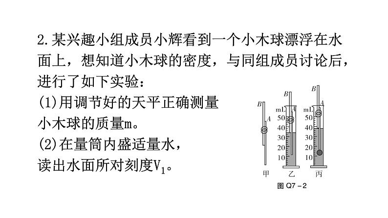 人教版中考物理复习趋势7创新型实验题优化专题课件第5页