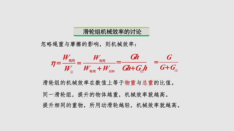 11.5 机械效率（课件）九年级物理上册同步精品备课（苏科版）07