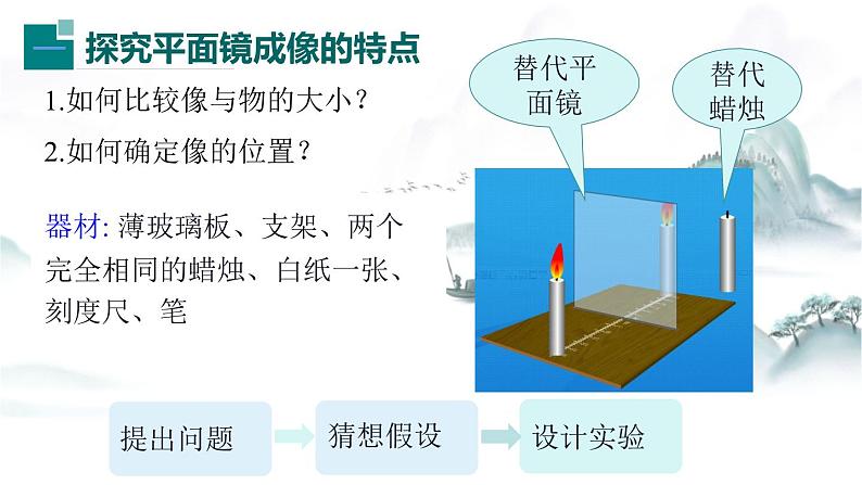 教科版物理八上4.3 科学探究：平面镜成像 课件07