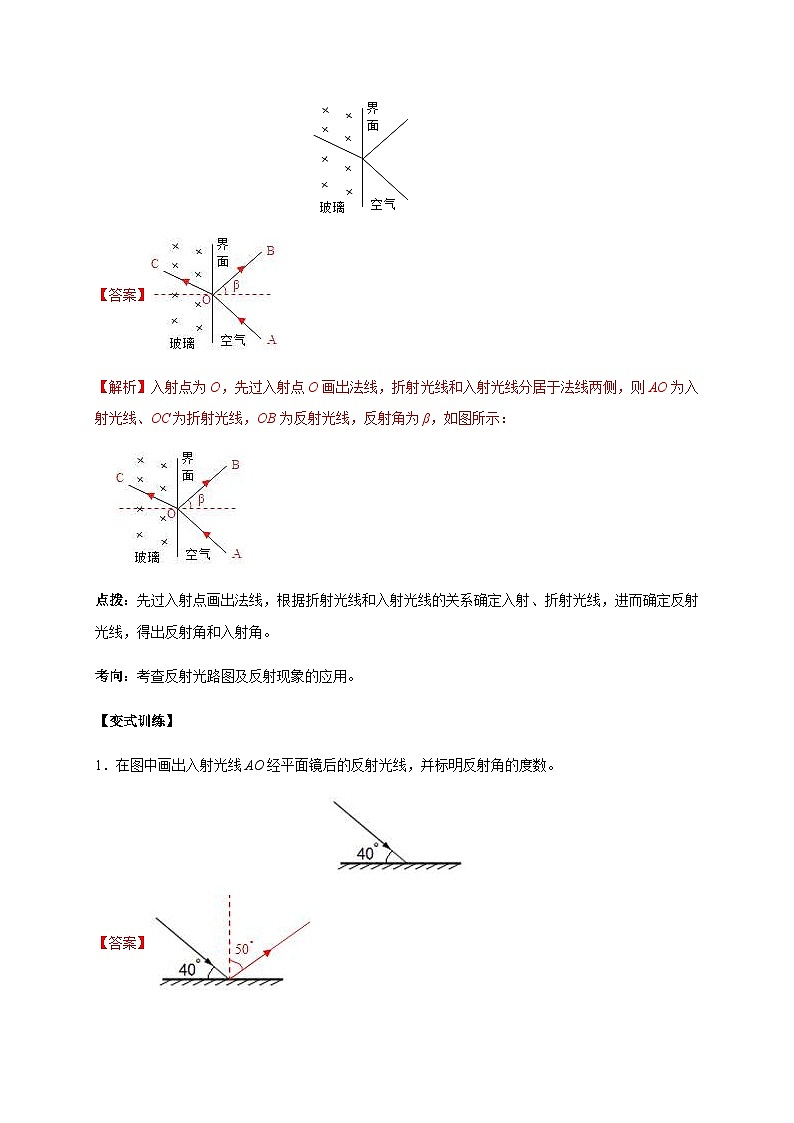 中考物理三轮复习考前冲刺练习（09）光学作图 (含解析)第2页